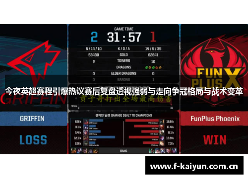 今夜英超赛程引爆热议赛后复盘透视强弱与走向争冠格局与战术变革